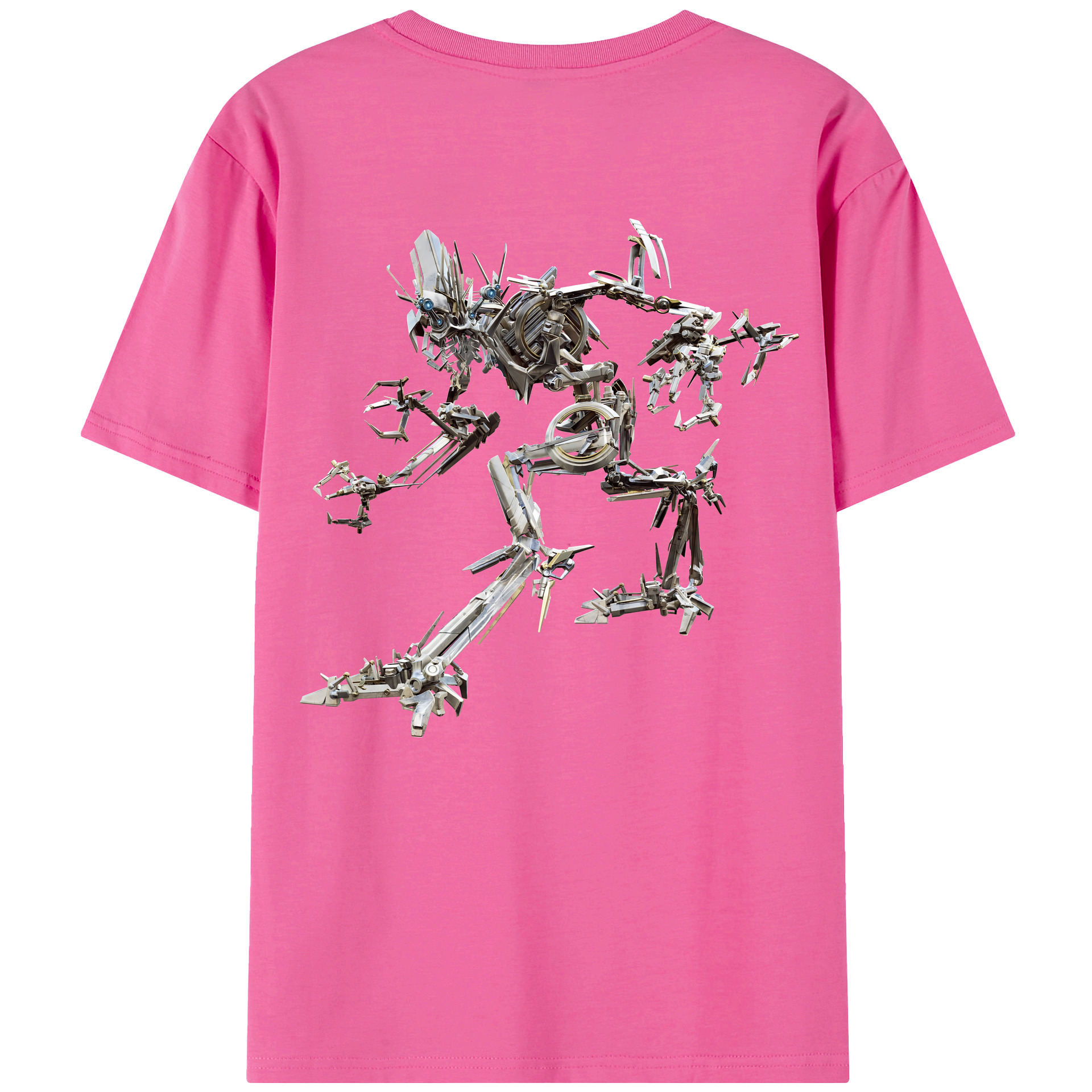 （画像用） Transformers トランスフォーマー レディース半袖Tシャツ(バックプリント)